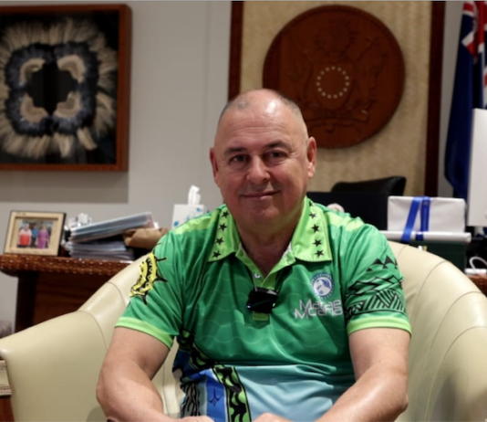 Cook Islands Party leader Mark Brown