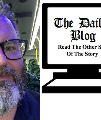 The Daily Blog editor and publisher Martyn "Bomber" Bradbury