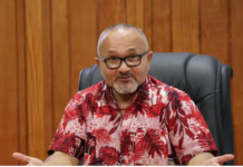 Solomon Islands Prime Minister Matthew Wale
