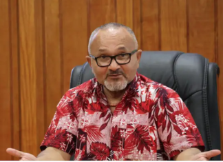 Solomon Islands Prime Minister Matthew Wale