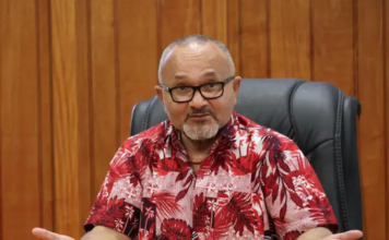 Solomon Islands Prime Minister Matthew Wale