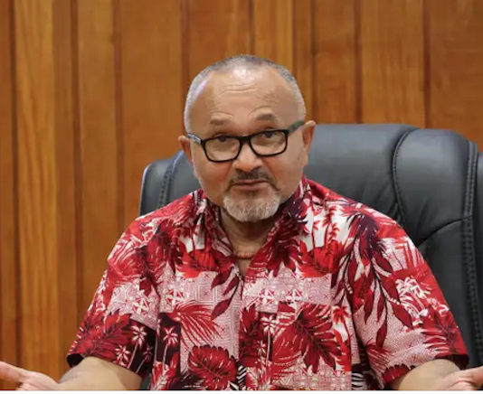 Solomon Islands Prime Minister Matthew Wale