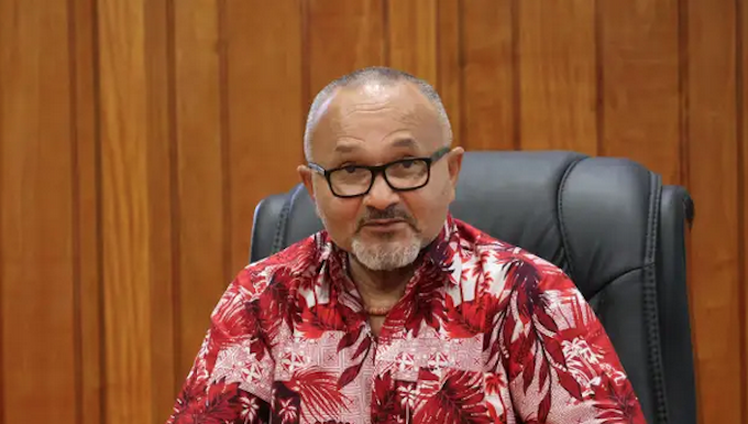 Solomon Islands Prime Minister Matthew Wale