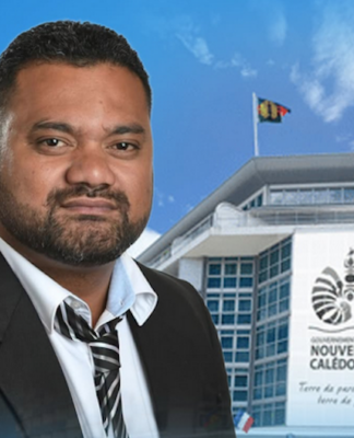 New Caledonia's President Milakulo Tukumuli