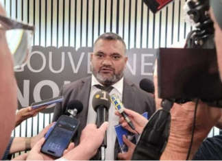 Kanaky New Caledonia's new Territorial President Milakulo Tukumuli