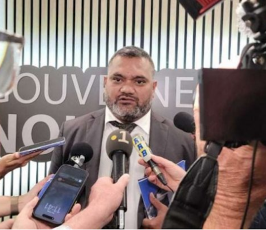 Kanaky New Caledonia's new Territorial President Milakulo Tukumuli