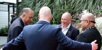 The Realm of New Zealand's four leaders