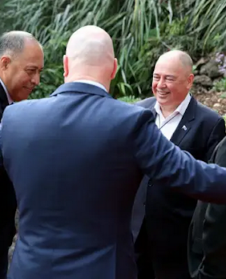 The Realm of New Zealand's four leaders
