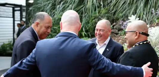 The Realm of New Zealand's four leaders
