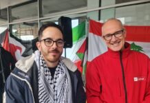 The Green Party’s Ricardo Menéndez March (left) and Labour's Phil Twyford