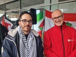 The Green Party’s Ricardo Menéndez March (left) and Labour's Phil Twyford