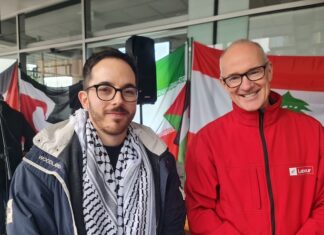 The Green Party’s Ricardo Menéndez March (left) and Labour's Phil Twyford