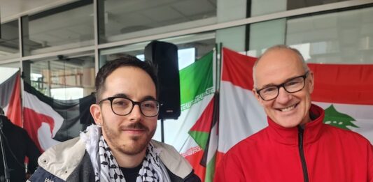 PSNA slams NZ’s ‘uncaring’ lack of signature on global Israeli settlements censure The Green Party’s Ricardo Menéndez March (left) and Labour's Phil Twyford