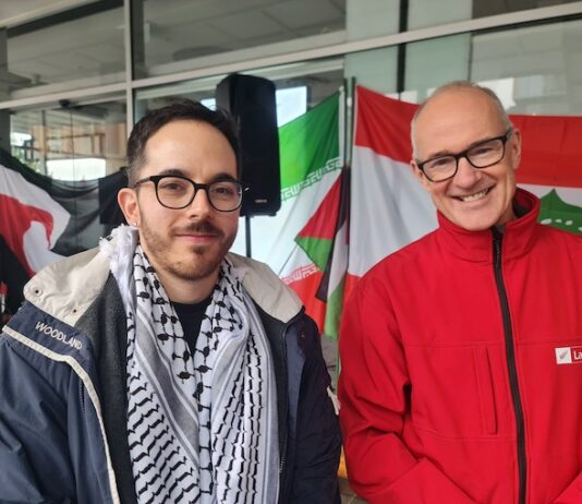 The Green Party’s Ricardo Menéndez March (left) and Labour's Phil Twyford
