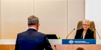 Counsel Assisting before Commissioner Virginia Bell