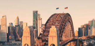 Forty current and former soldiers of the Israel "Defence" Forces (IDF) will jog across the Sydney Harbour Bridge