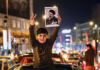 Crowds gather in Tehran on March 9 to celebrate the appointment of Iran's new Supreme Leader, Ayatollah Seyed Mojtaba Khamenei