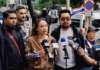 Thai Mai Thon members delivered a protest letter to the Israeli Embassy in Bangkok