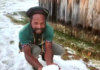 Reports from West Papua say parts of the highlands region have been blanketed by snow and ice in recent days