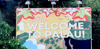 "Alii - welcome to Palau"