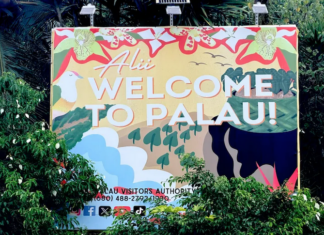 "Alii - welcome to Palau"