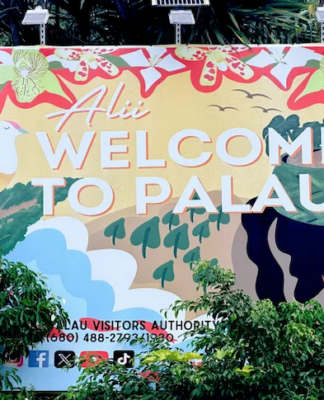 "Alii - welcome to Palau"