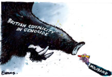 Cartoon: © 2026 Malcolm Evans