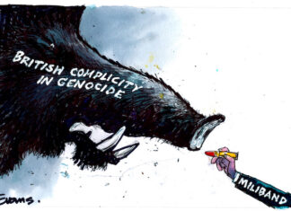 Cartoon: © 2026 Malcolm Evans