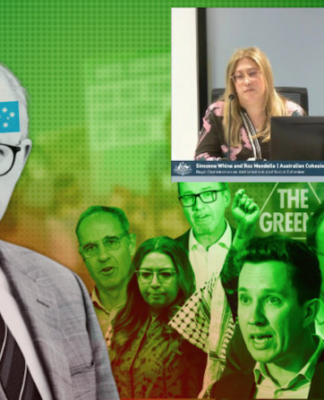 Australia’s social cohesion, far-right astroturfers and the Bondi Royal Commission "Put the greens last"