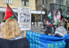 New Zealand protesters against the Israeli genocide in Gaza