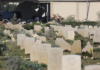 An Israeli military offensive in January 2024 damaged parts of the Deir El Belah War Cemetery
