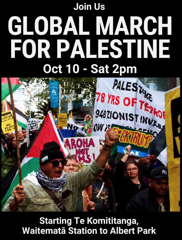 The Global March for Palestine planned for October 10