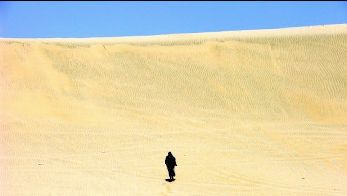 Saige England: No judgments, freedom and about rocking the boat This is a photo of me in the desert in Saudi Arabia 19 years ago