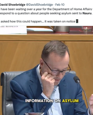 ‘New level of bastardry’ – Australia releases NZYQ agreement with Naoero Australian Green Senator David Shoebridge seeking information from the Department of Home Affairs