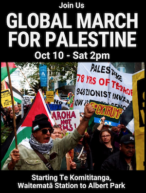 A Global March for Palestine - including Aotearoa New Zealand