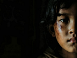Himalayan Tsunami . . . Kirti Tamang, 5, was in her classroom in Betrawati on the morning when the flood arrived with a roar