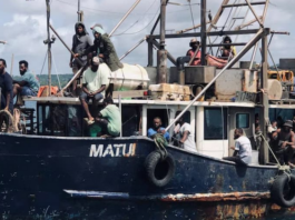 The Vanuatu ferry MV Matui