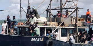 The Vanuatu ferry MV Matui