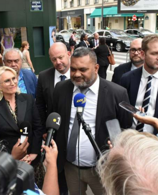 New Caledonia's President Milakulo Tukumuli