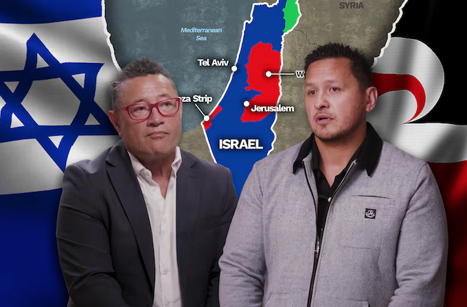 Neil Waka (left) and Renata Hakiwai
