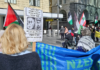 Pro-Palestine protesters at a rally in Auckland last weekend