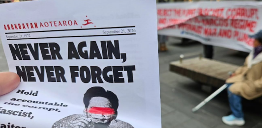 "Never again, never forget" says the slogan for Martial Law Day