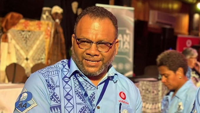The new president of PINA, PNG's Neville Choi