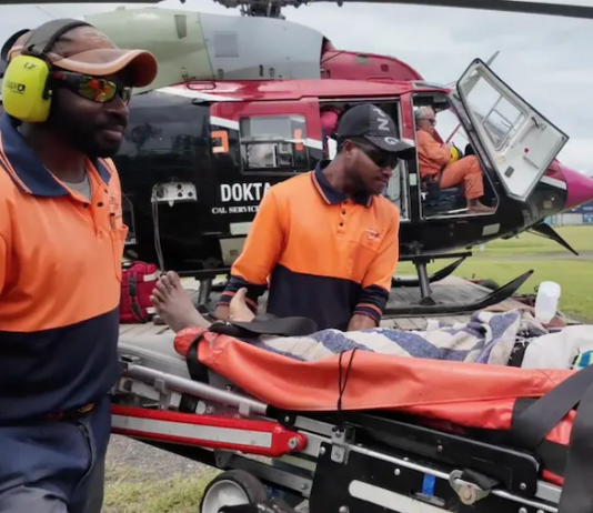 Manolos Aviation in Papua New Guinea carried out an emergency medical evacuation