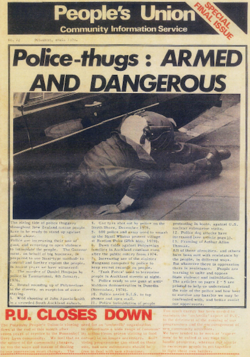 The special final edition in April 1979 of the People’s Union Community Information Service