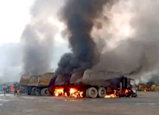 The Panguna mine arson attack