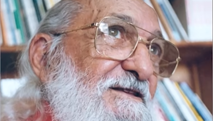 Innovative educator, author and thinker Paulo Freire