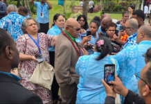 In the wake of MIDA, Fiji’s news industry has turned full circle for media freedom Fiji Prime Minister Sitiveni Rabuka talks to journalists at Savusavu