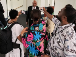 Fiji Prime Minister Sitiveni Rabuka