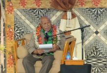 Fiji Prime Minister Sitiveni Rabuk
